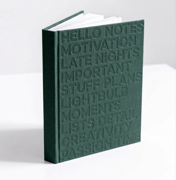 Forest Green + Nude Undated Planner | HELLO TIME