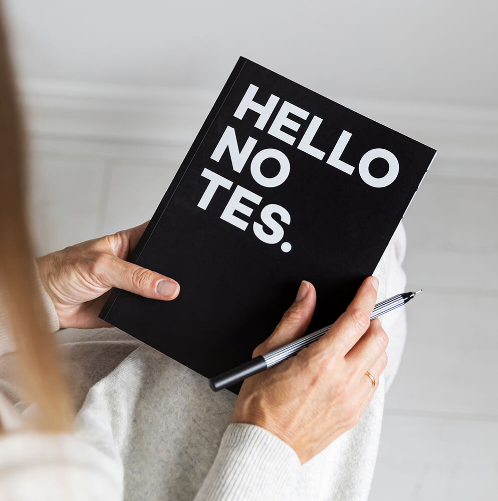 Oversized A5 Quote Notebook