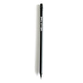 Black HELLO TIME pencil with white logo and eraser, shown on white background