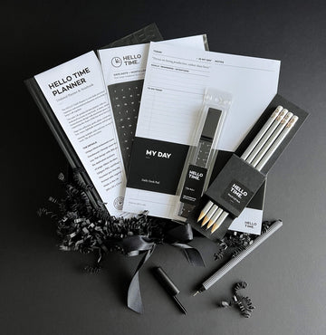 Ebony Stationery Selection Gift Box