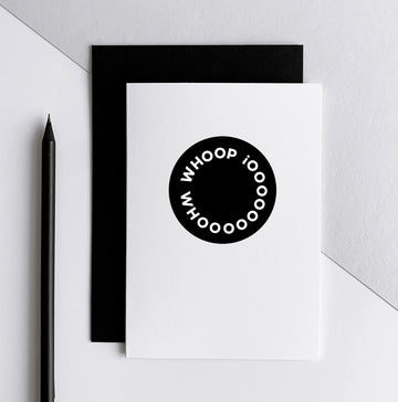 Whoop Woo Good News Card