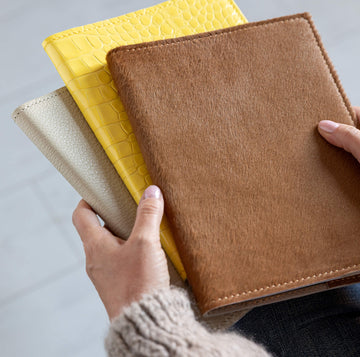 Luxury Leather Refillable Notebook A5+