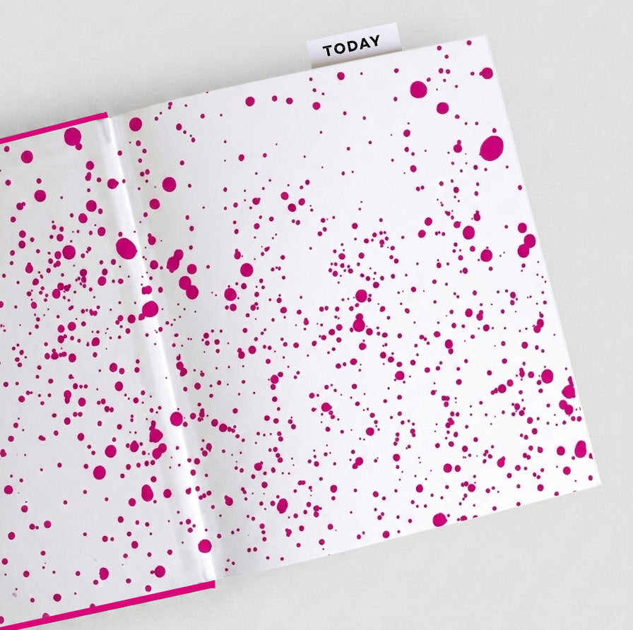Magenta + Taupe Undated Planner | HELLO TIME
