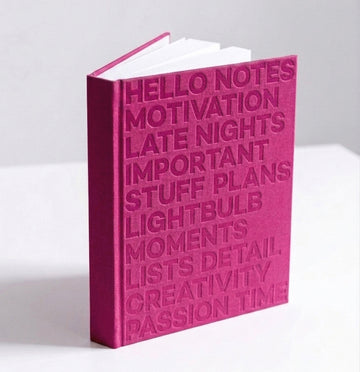 Magenta + Taupe Undated Planner | HELLO TIME