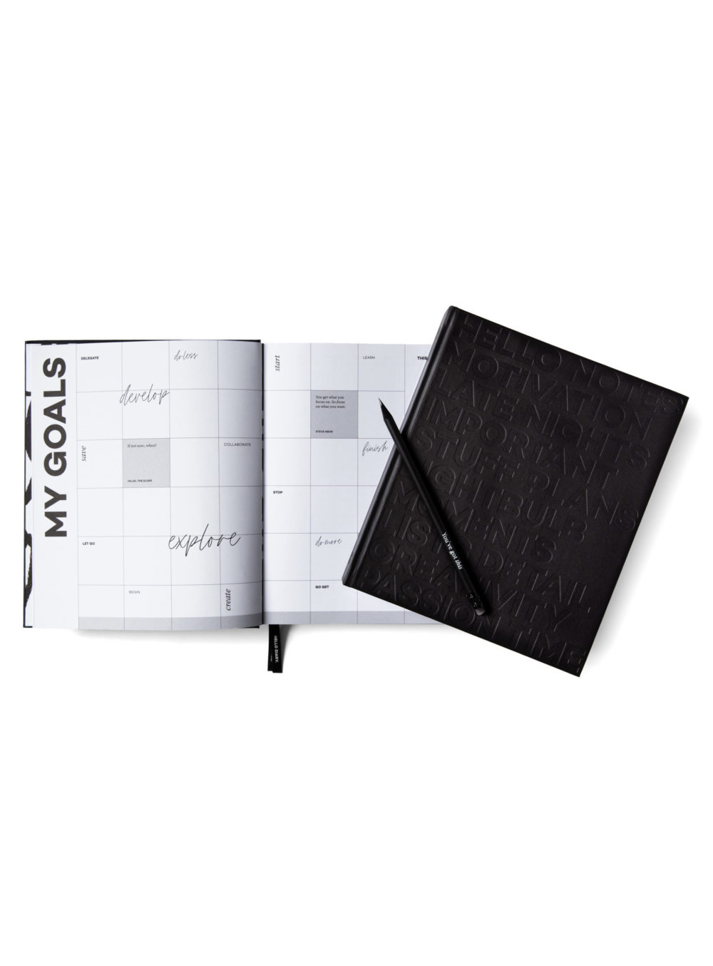 undated daily planner